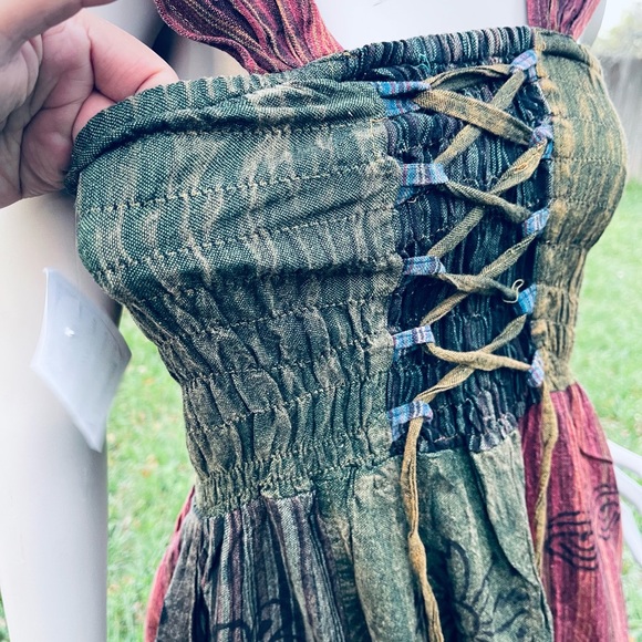 Beautiful patch skirt overall - Picture 5 of 7